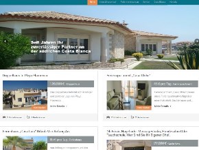 Webseite für Immobilienmakler